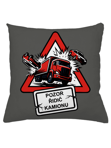 Řidič kamionu polštář Gray Pol