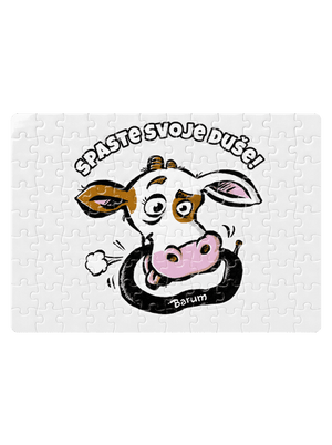 Spaste svoje duše puzzle White