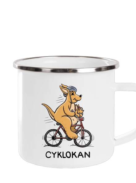 Cyklokan plecháček White