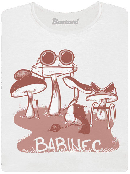 Babinec dámské tričko White