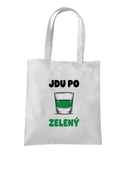 Jdu po zelený taška White