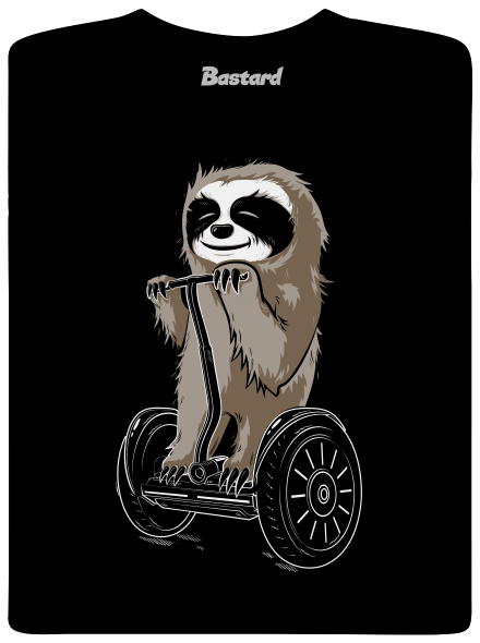 Lenochod pánské tričko Black