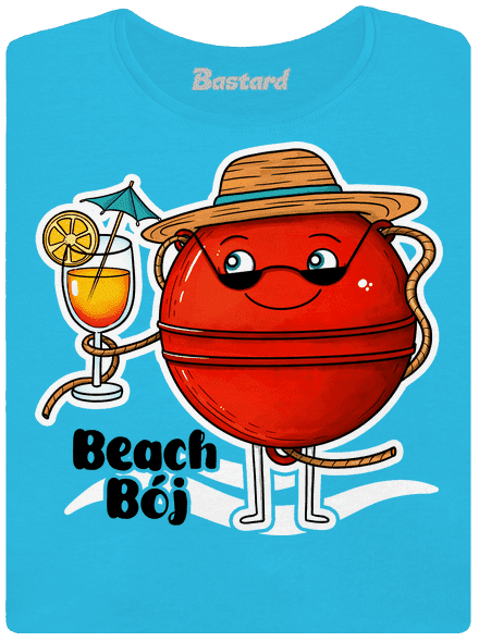 Beach Bój dámské tričko s lemem Blue Atol