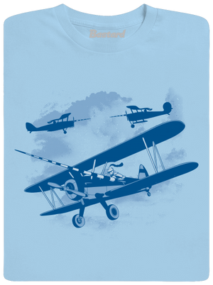 Rytíři nebes pánské tričko Sky Blue