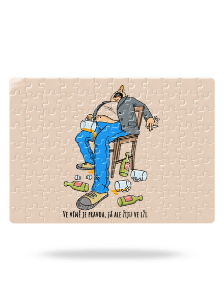 Žiju ve lži puzzle White