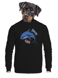 unisex mikina bez kapuce