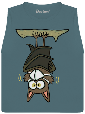 Nanopýr dámské tílko volné Heather Deep Teal