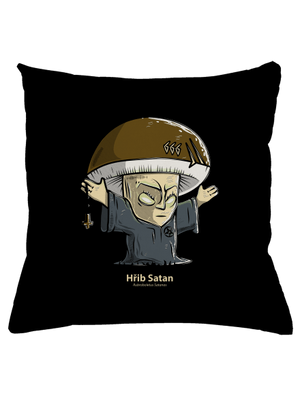 Hřib Satan polštář Black