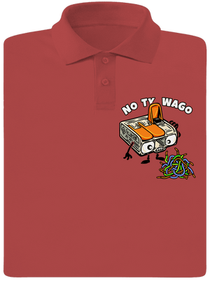 Wago svorka pánská polokošile Burgundy