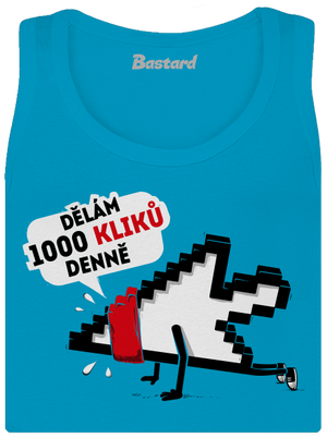 Klikař dámské tílko klasické Blue Atol