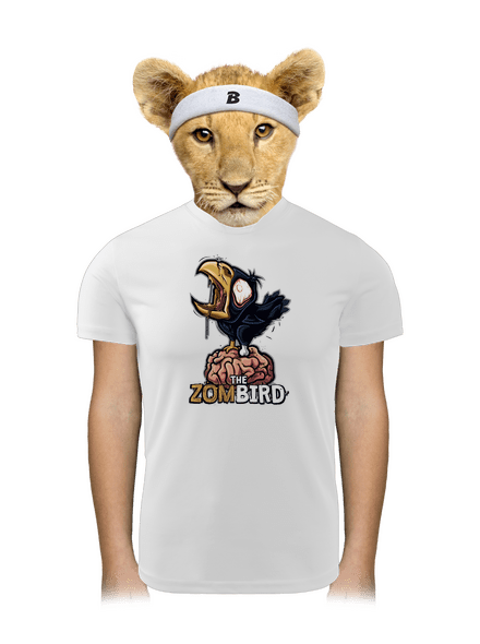 Zombird dětské sportovní tričko White