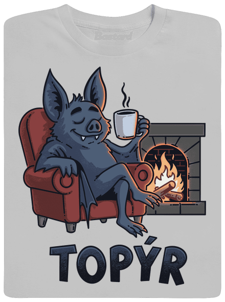 Topýr pánské tričko Pacific Grey