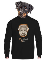 unisex mikina bez kapuce