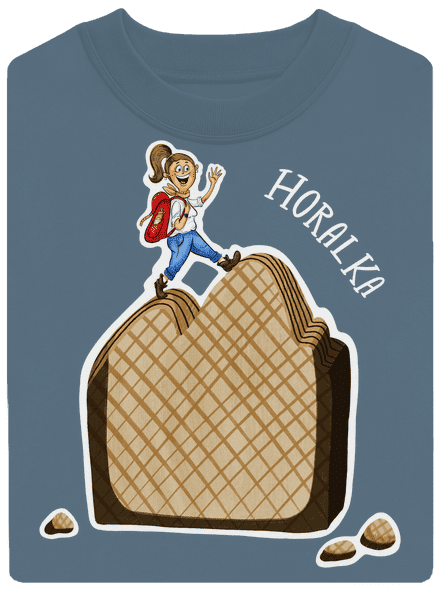 Horalka unisex mikina bez kapuce Nordic Blue