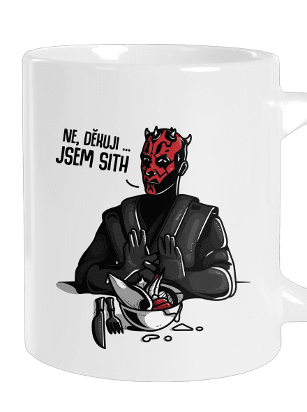Jsem sith velký hrnek White