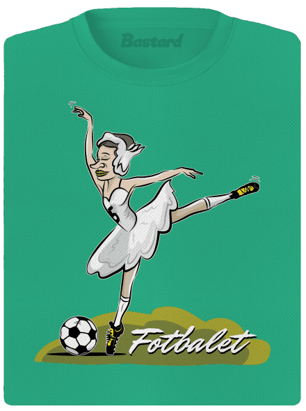 Fotbalet dámské sportovní tričko Mint Mal