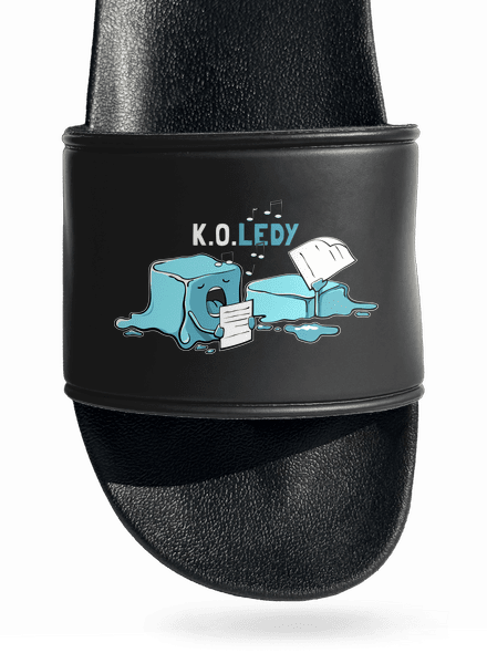 Koledy pantofle Black