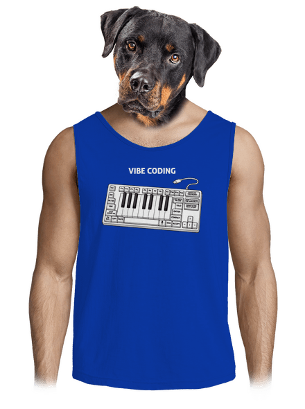 Vibe coding pánské tílko Royal Blue