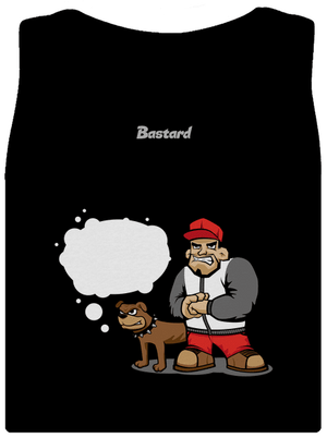 Nekoušu dámské tílko klasické Black