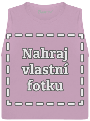 Vlastní potisk dámské tílko volné Lilac