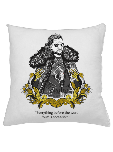 Jon Sníh polštář White