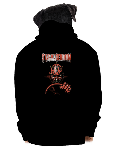 Starmageddon pánská mikina na zip Black