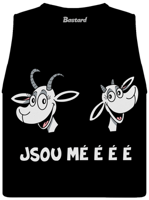 Kozy Jsou méééé dámské tílko volné Black