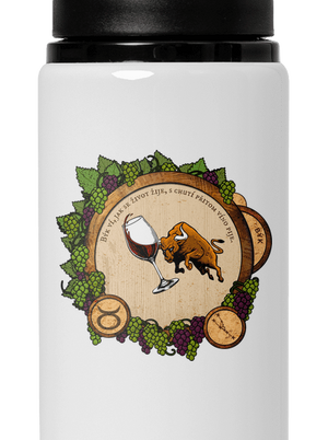 Vinný horoskop: Býk lahev na vodu White