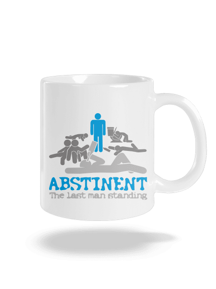 Abstinent klasický hrnek White