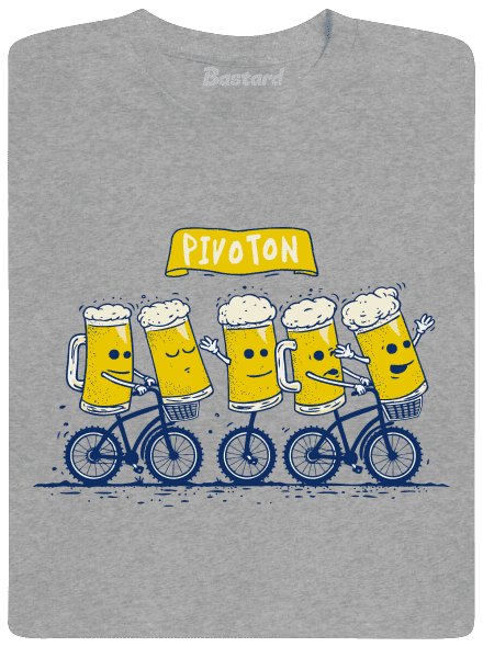 Pivoton pánské tričko Sport Grey