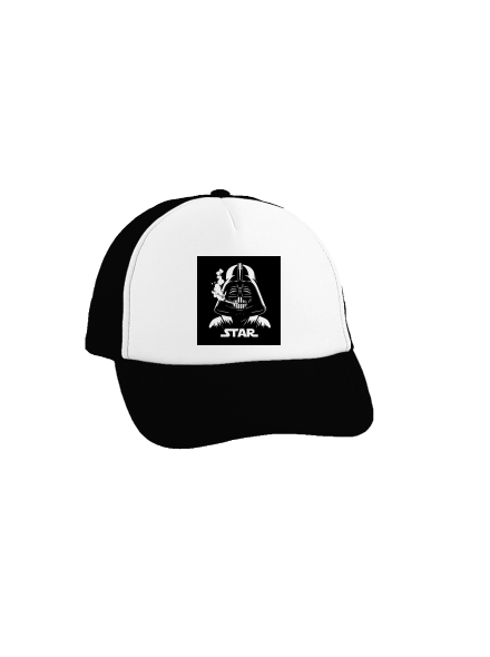 Darth Star kšiltovka truckerka Black cap