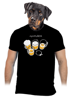 Pijáda pánské tričko Black