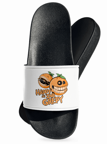 Happy grepy pantofle White