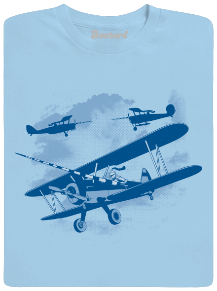 Rytíři nebes pánské tričko Sky Blue