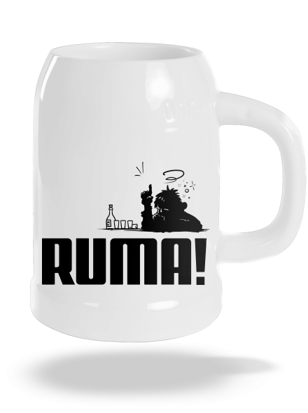 Ruma půllitr White