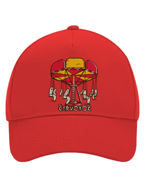 Červotoč kšiltovka baseballka Classic Red