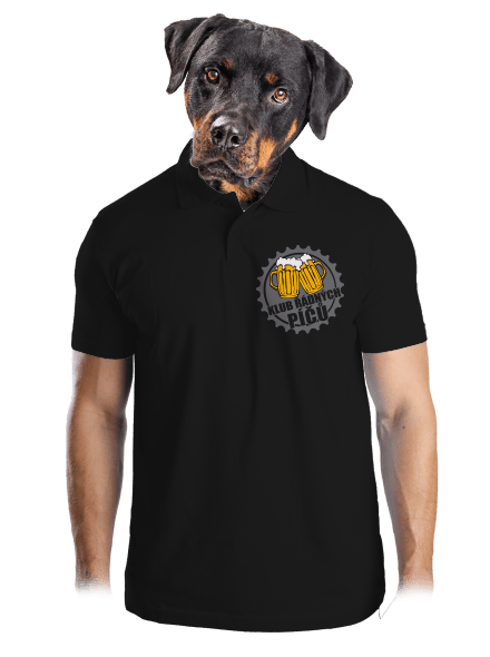 Klub řádných píčů pánská polokošile Black