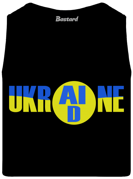 Ukrajina - AID pánské tílko Black