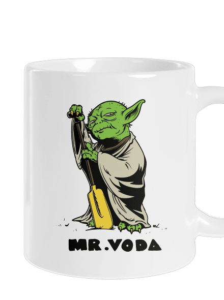 Mr. Voda klasický hrnek White