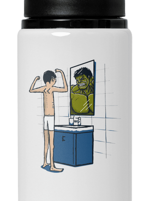 Hulk lahev na vodu White