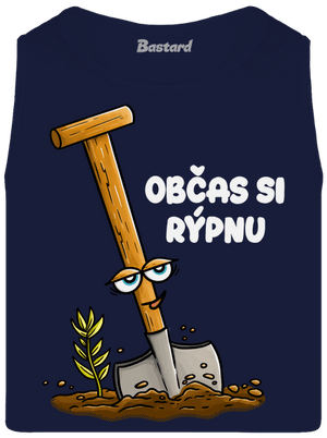 Občas si rýpnu pánské tílko French Navy