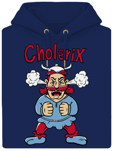Cholerix unisex mikina premium Navy