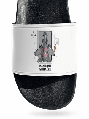 Stíhačka pantofle White