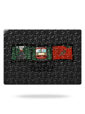 Jsem šotouš puzzle White