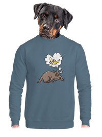 unisex mikina bez kapuce