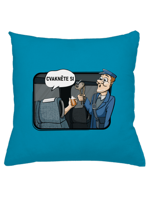 Cvakněte si polštář Blue Turquoise