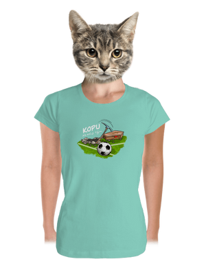 Kopu za svůj tým dámské tričko premium Mint Mal