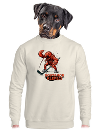 unisex mikina bez kapuce