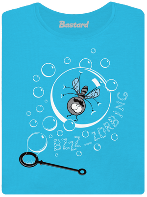 Zorbing dámské tričko s lemem Blue Atol