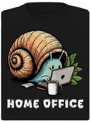 Šnekův home office dámské sportovní tričko Black